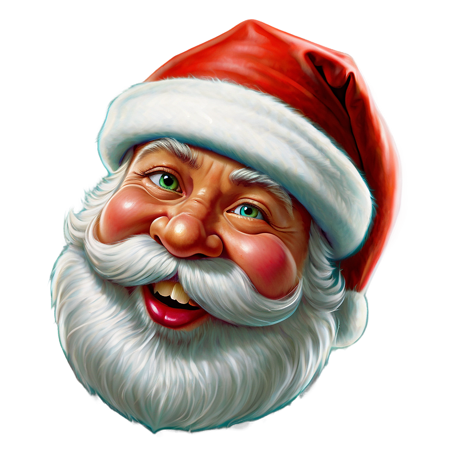 Jolly Santa Claus Png Hhh PNG Image