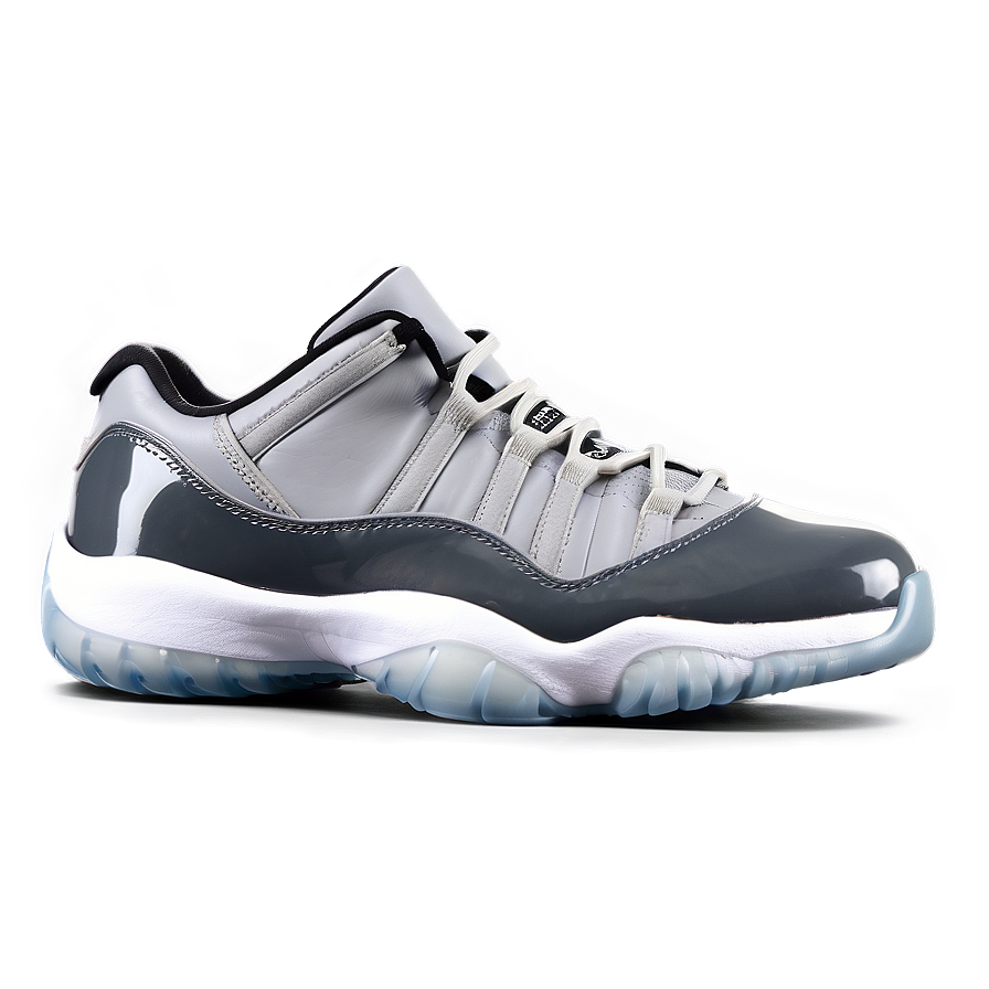 Jordan 11 Retro Low Cool Grey Png 06252024 PNG Image