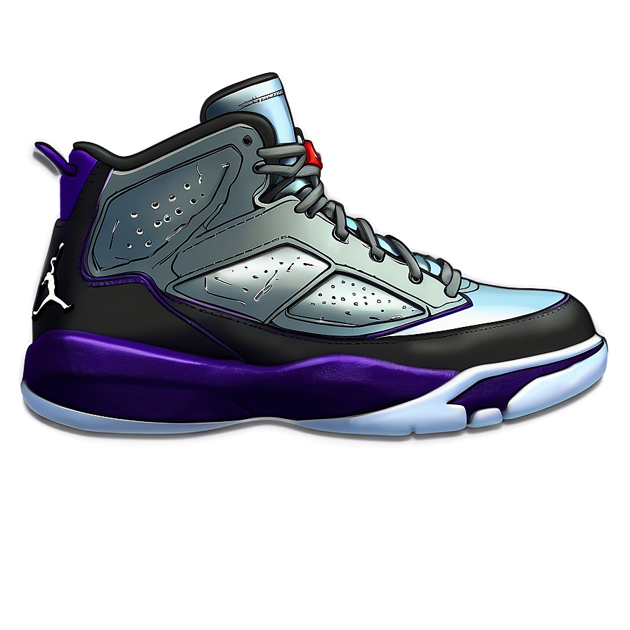 Jordan Shoes Outline Png Fjf34 PNG Image