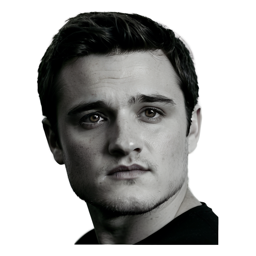 Josh Hutcherson Portrait Png Pkc PNG Image