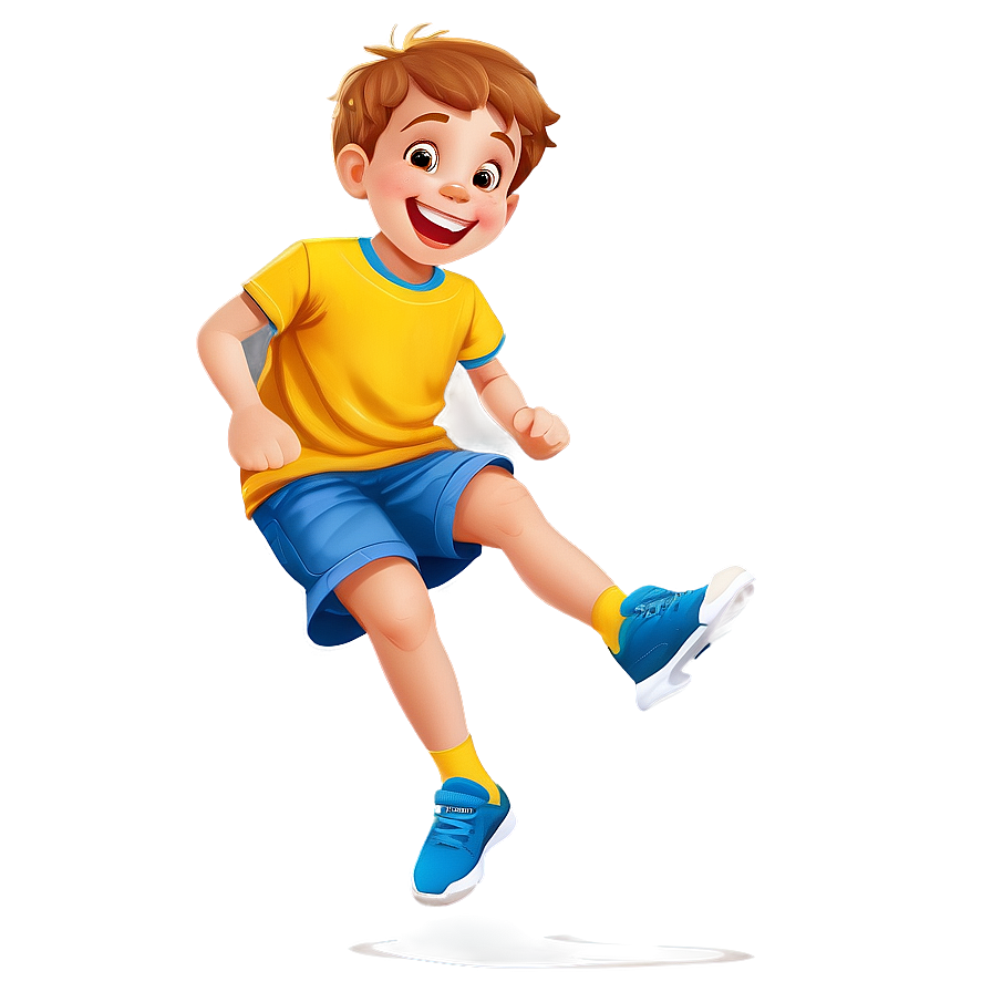 Joyful Cartoon Kid Png 41 PNG Image