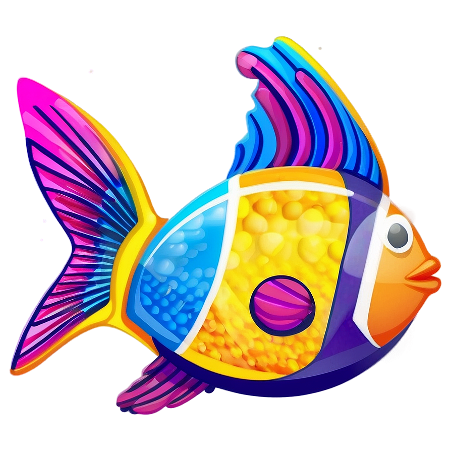 Joyful Fish Image Png Vct PNG Image