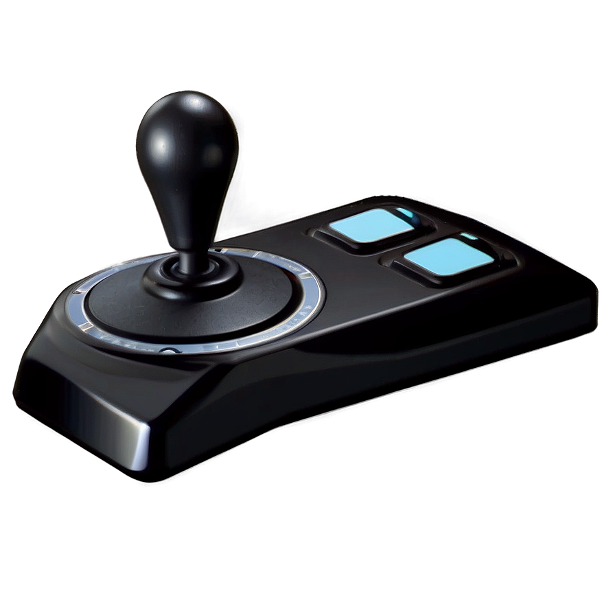 Joystick For Flight Simulators Png 06112024 PNG Image