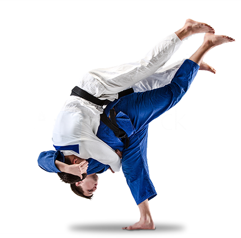 Judo Throw Technique PNG Image