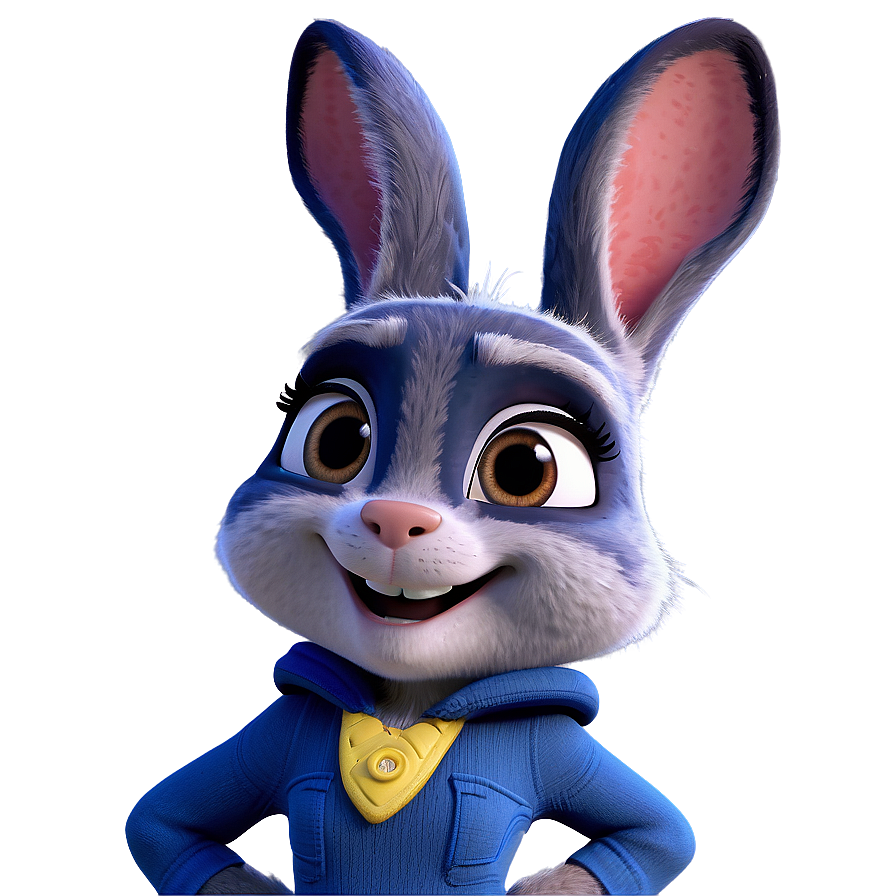 Judy Hopps 3d Model Png Aqv PNG Image