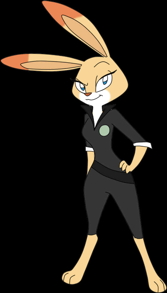 Judy Hopps Confident Stance PNG Image