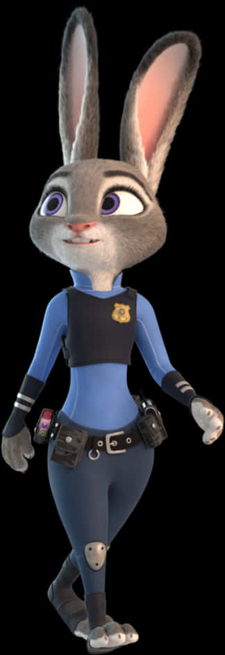 Judy Hopps Zootopia Character PNG Image