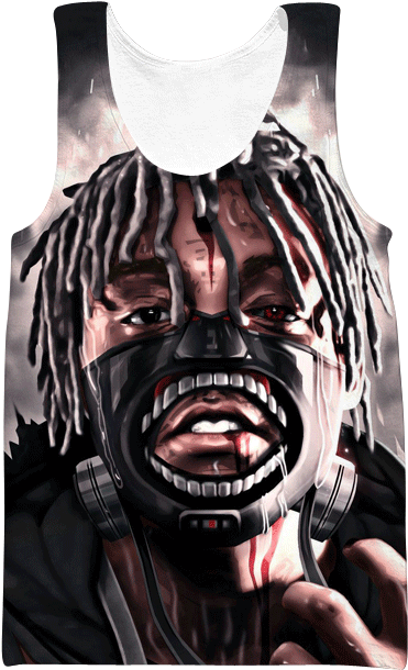 Juice Wrld Futuristic Artwork PNG Image