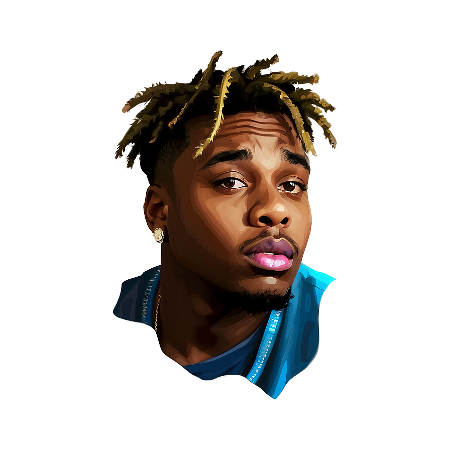 Juice Wrld Lyrics Inspired Art Png 41 PNG Image