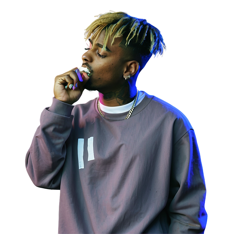 Juice Wrld Tribute Art Png 8 PNG Image