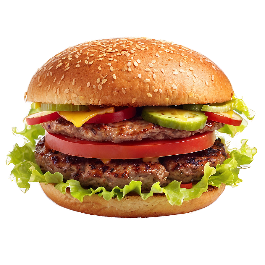 Juicy Beef Burger Png 14 PNG Image