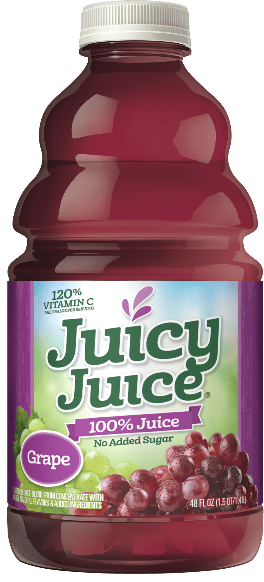 Juicy Juice Grape Flavor Bottle PNG Image