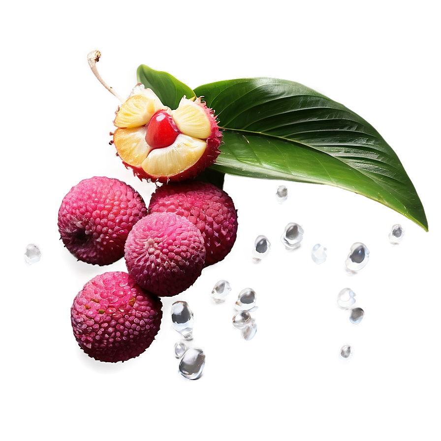 Juicy Lychee Burst Png 06252024 PNG Image