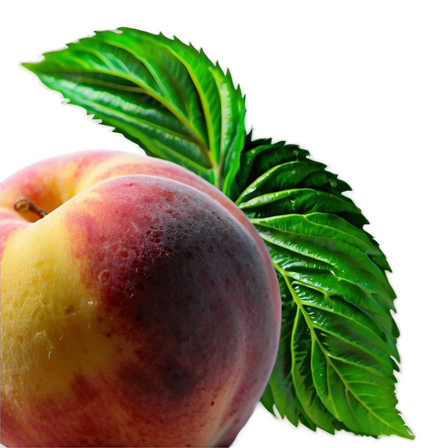 Juicy Peach Graphic Png Uhv6 PNG Image