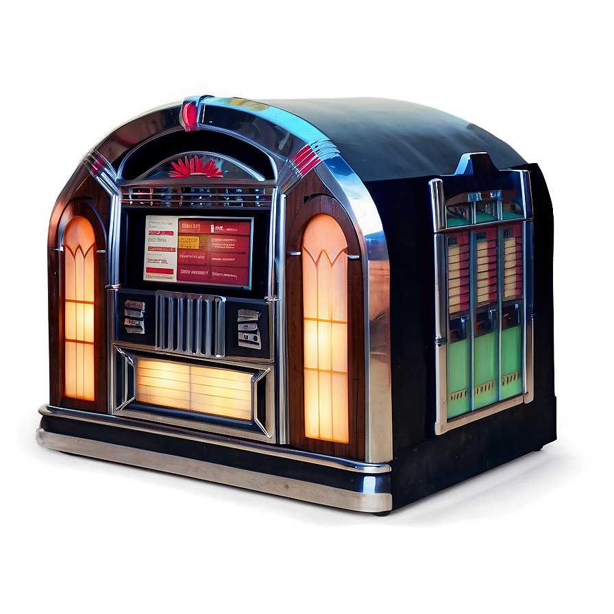 Jukebox In Coffee Shop Png Uea PNG Image