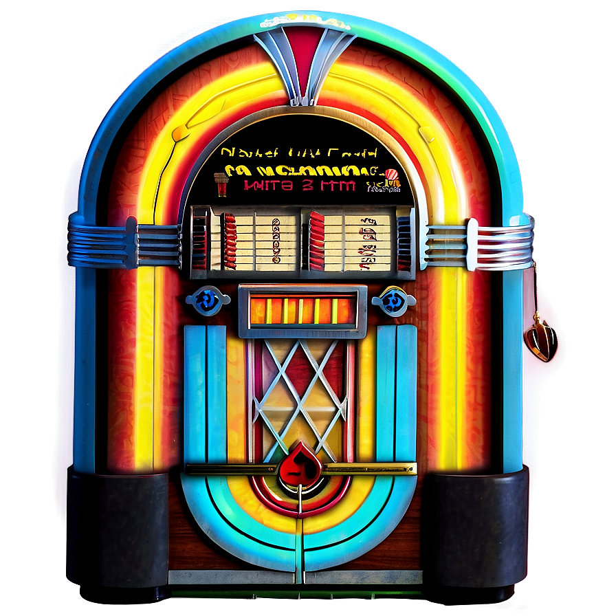 Jukebox With Country Music Png 06112024 PNG Image