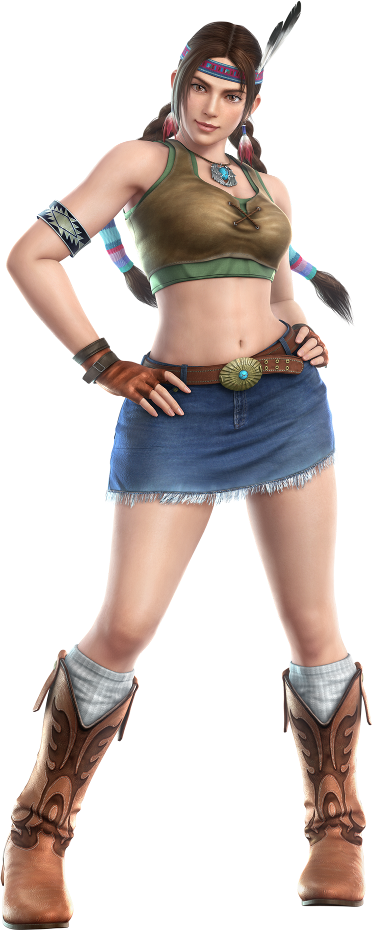 Julia Chang Tekken Character PNG Image