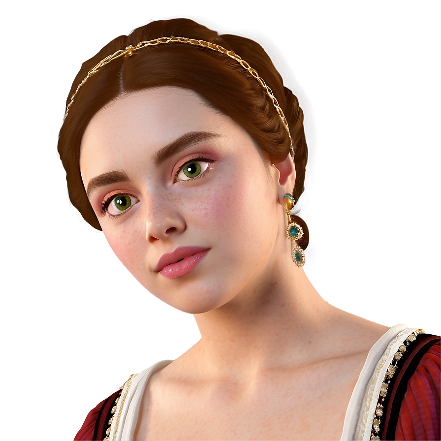 Juliet Capulet Portrait Png 17 PNG Image