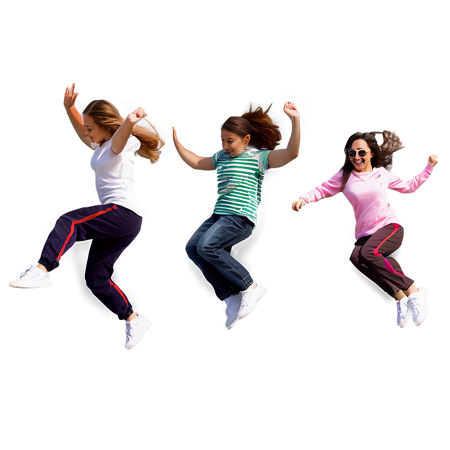 Jumping A PNG Image