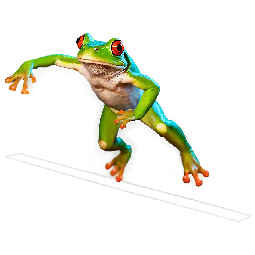 Jumping Frog Action Png Pvi PNG Image