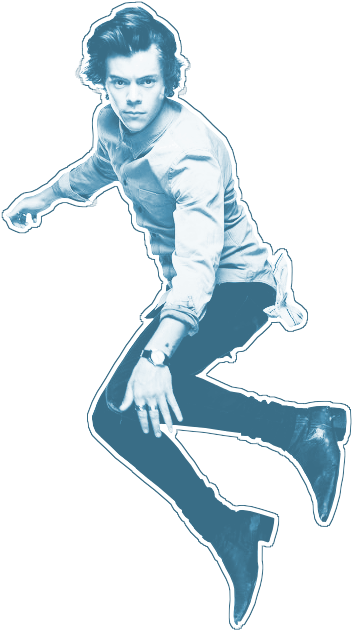 Jumping Manin Action Pose PNG Image