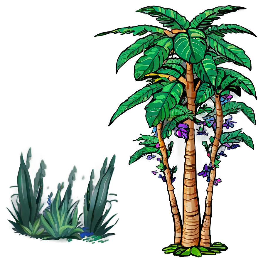 Jungle Plants Png Lxw92 PNG Image