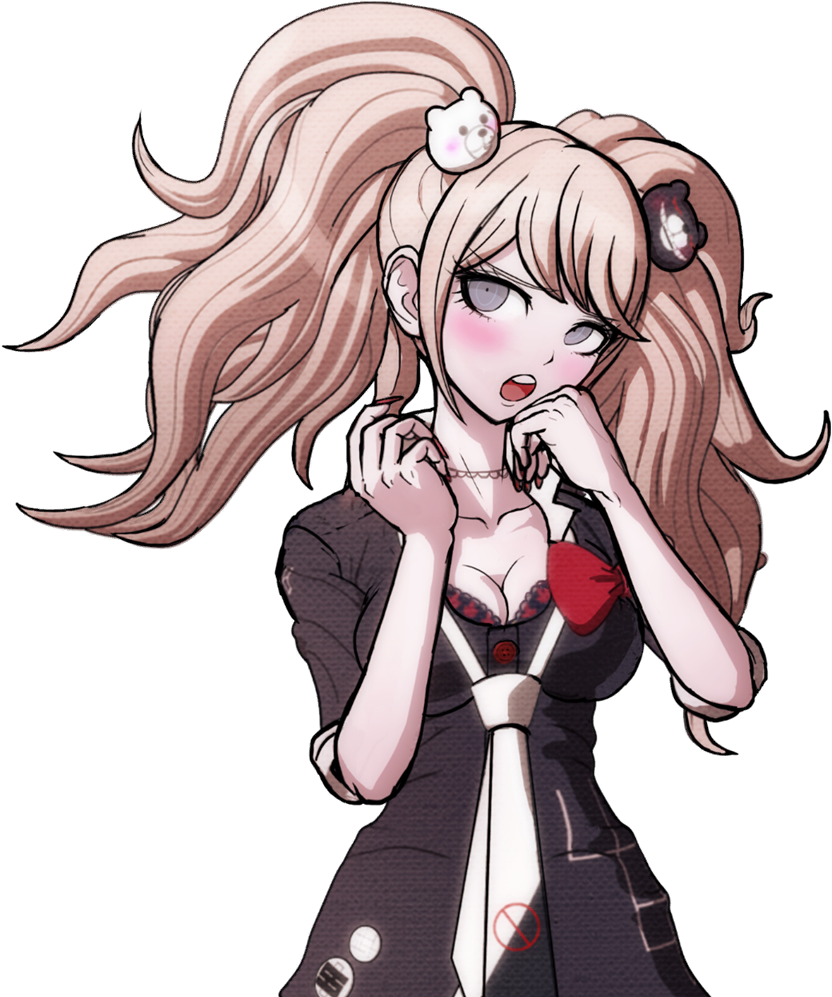 Junko Enoshima Anime Character PNG Image