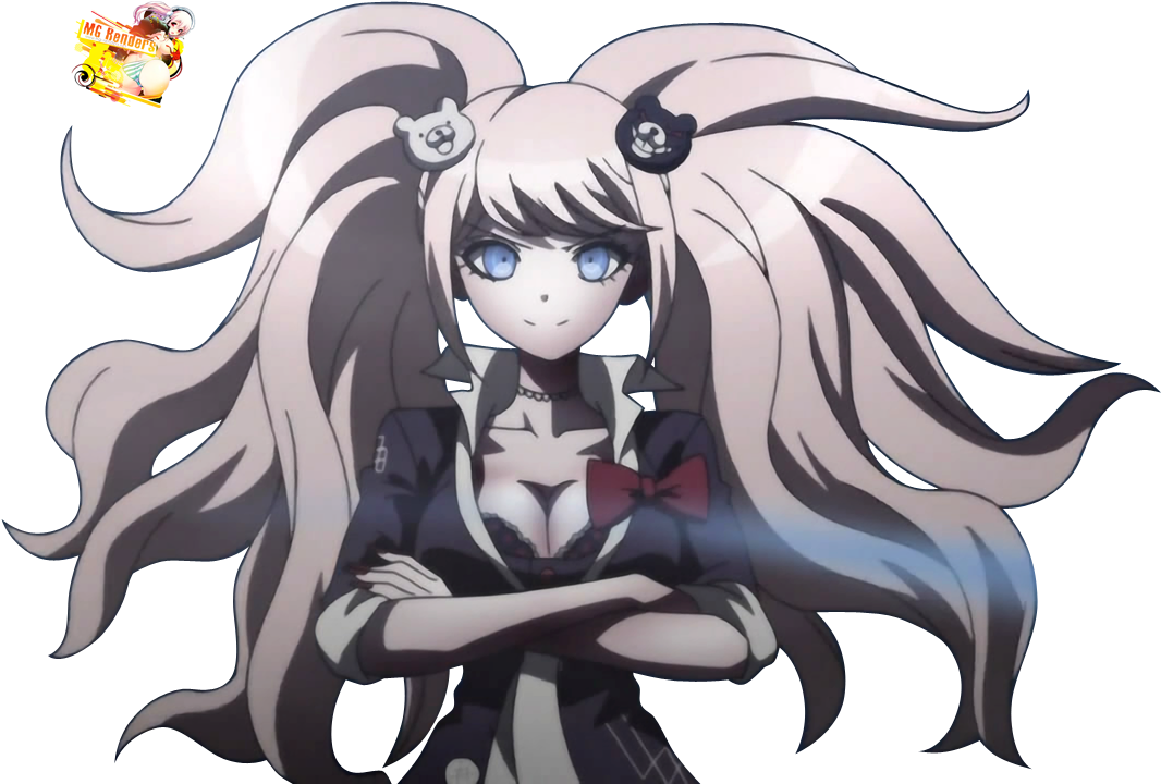 Junko Enoshima Anime Character PNG Image