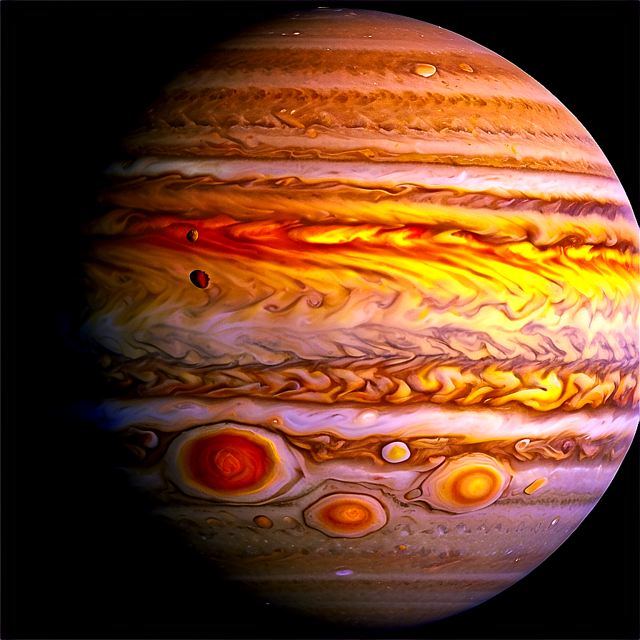 Jupiter's Cloud Tops Png Lje47 PNG Image