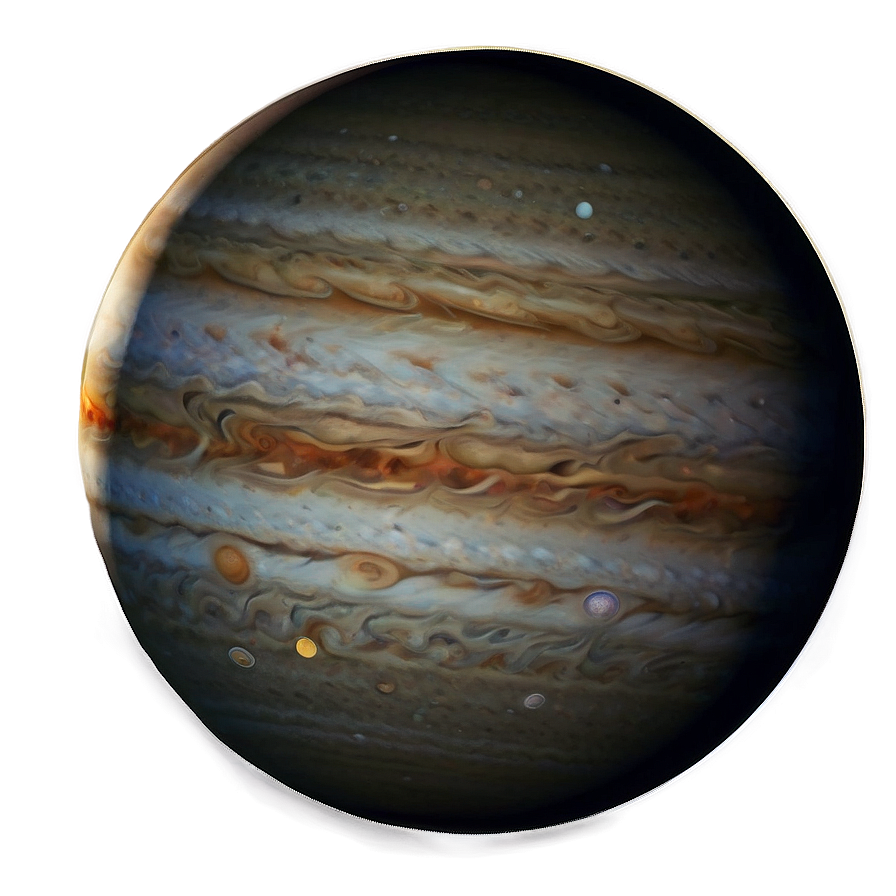 Jupiter With Stars Background Png 05212024 PNG Image