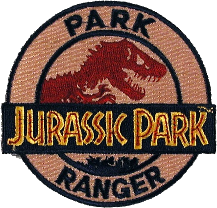 Jurassic Park Ranger Patch PNG Image