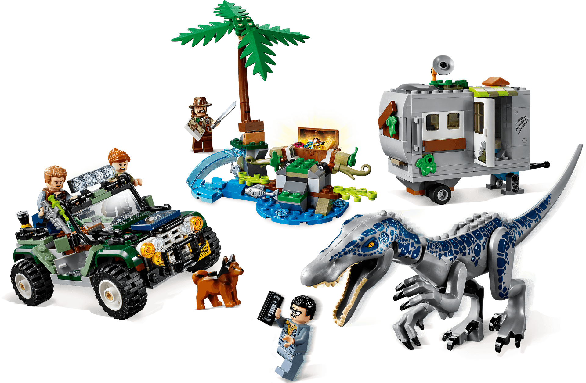 Jurassic World Lego Adventure Set PNG Image