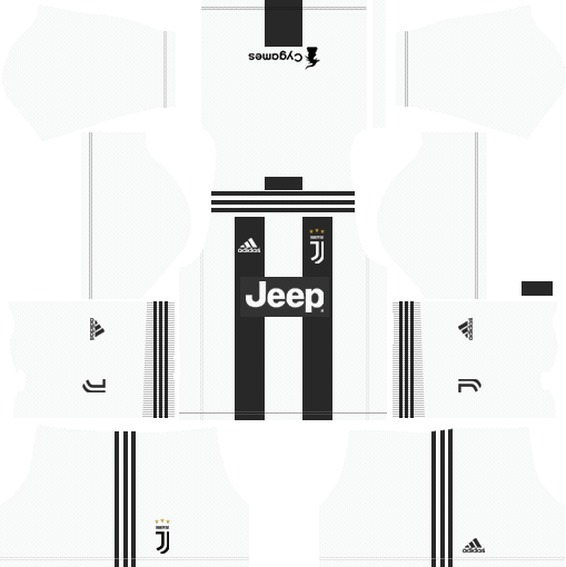 Juventus Football Kit Template PNG Image