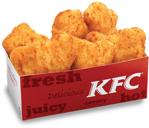 K F C Fried Chicken Nuggets Box PNG Image