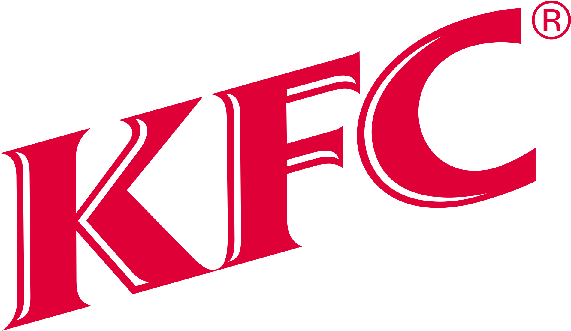 K F C Logo Redon Grey Background PNG Image