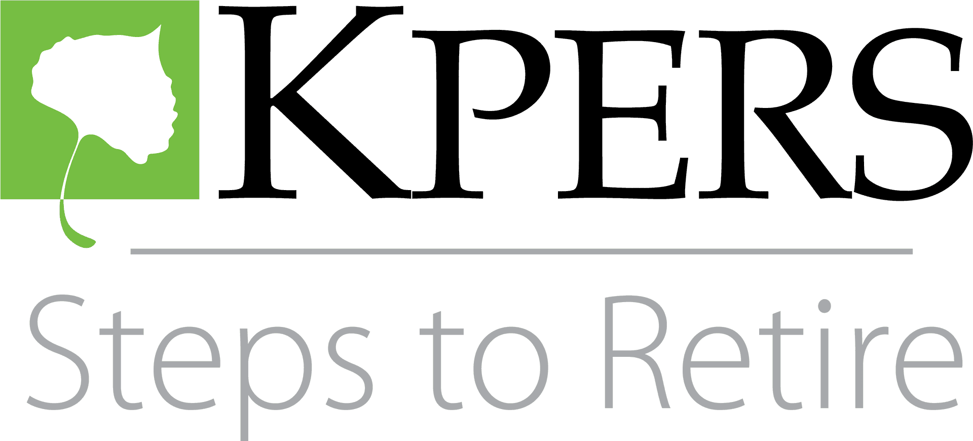 K P E R S Retirement Steps Logo PNG Image