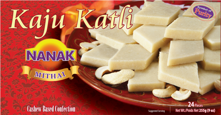 Kaju Katli Cashew Sweet Treat PNG Image