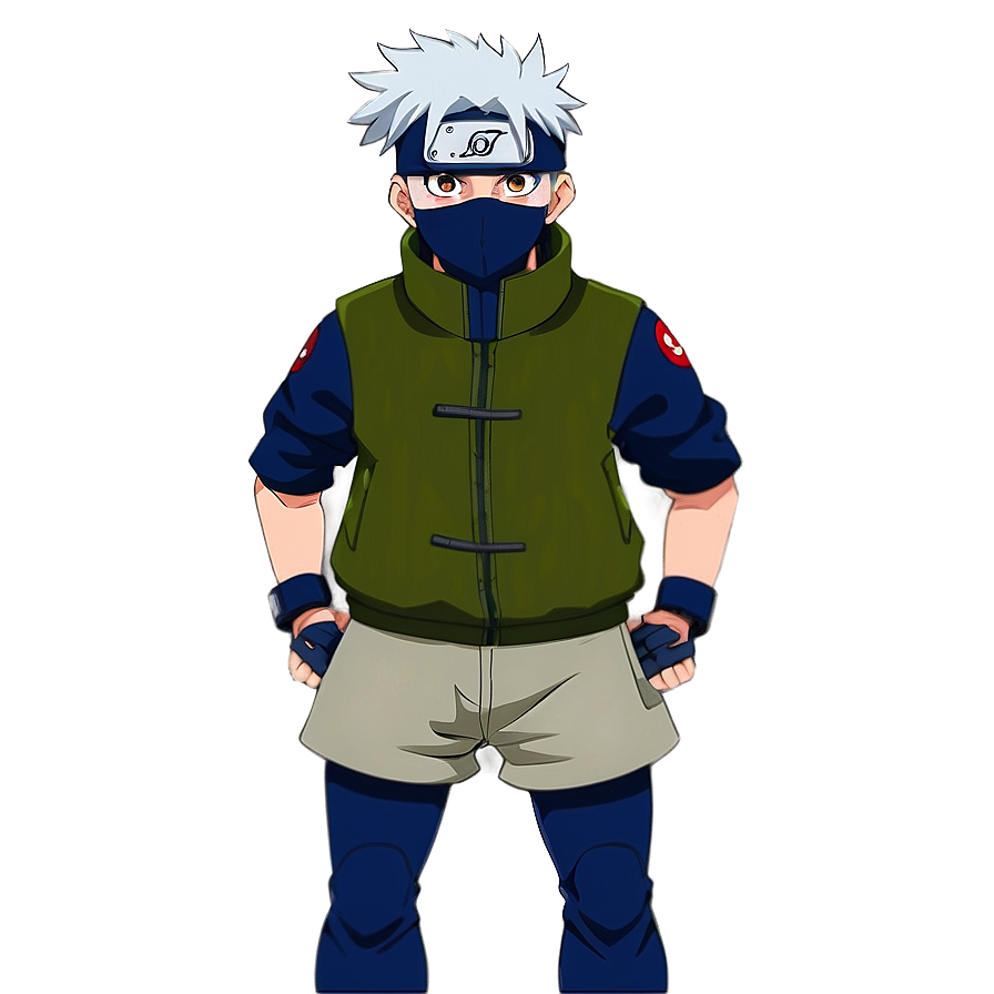 Kakashi During Chunin Exams Png Drq PNG Image