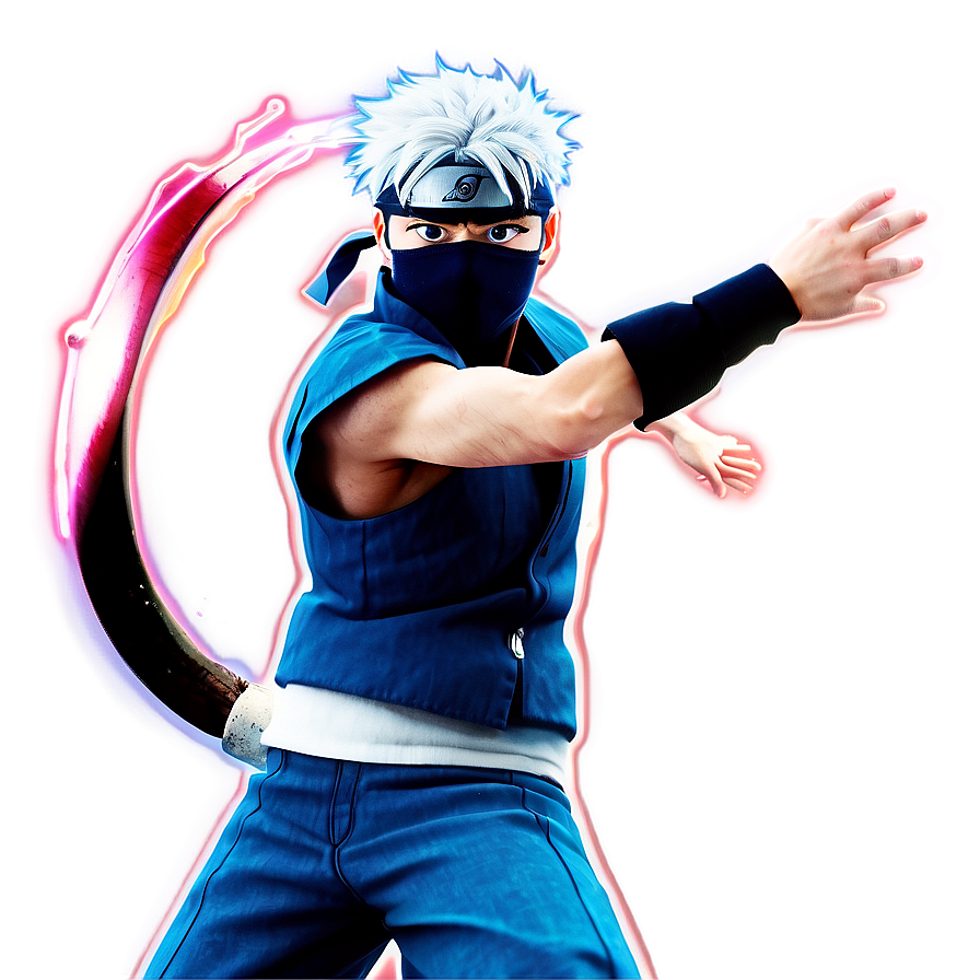 Kakashi Hatake Chidori Attack Png 06242024 PNG Image