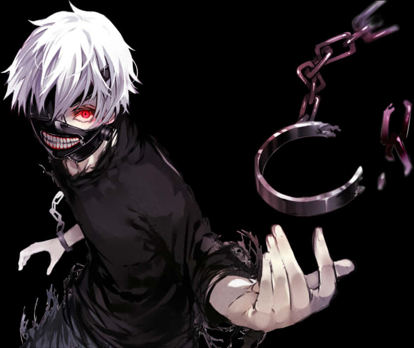 Kaneki Ken Tokyo Ghoul Transformation PNG Image