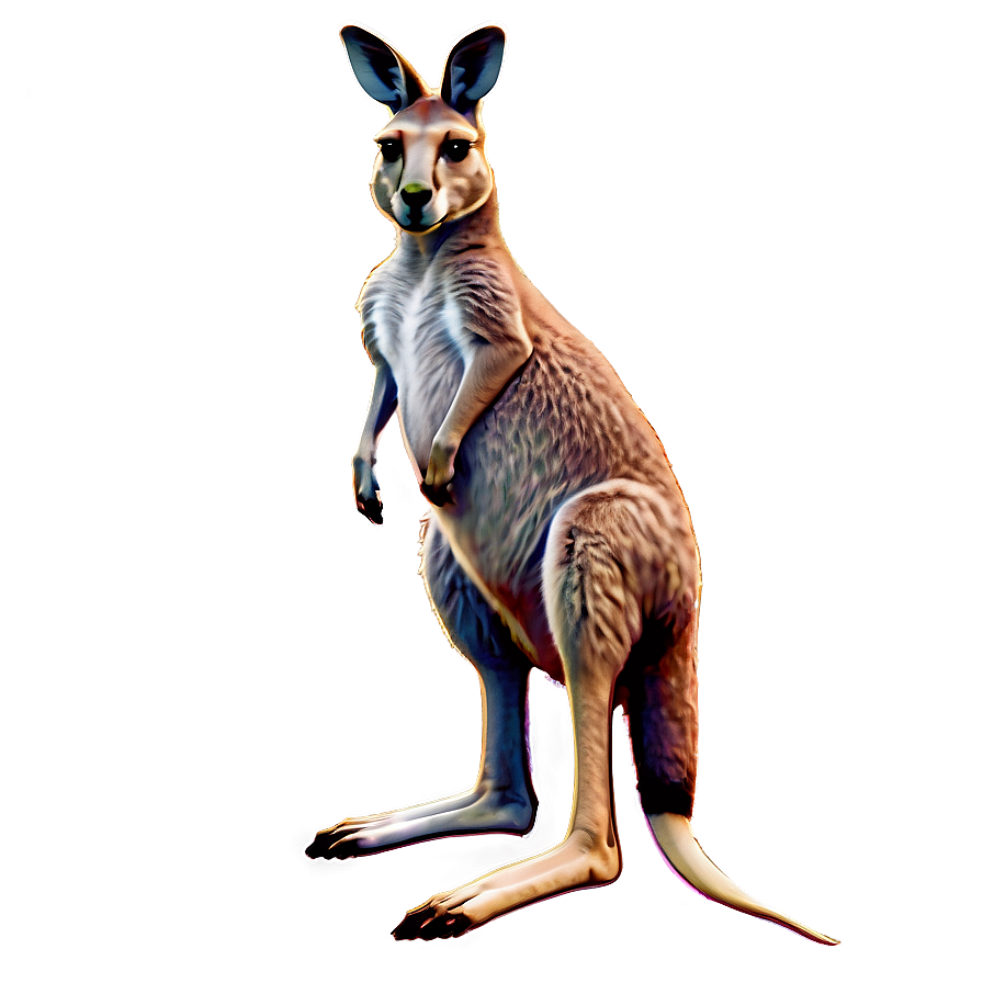 Kangaroo Sketch Png Hqa PNG Image