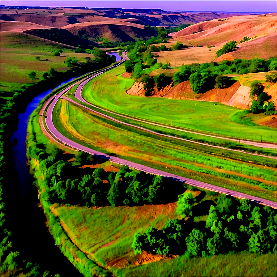 Kansas Scenic Byway Route Png 99 PNG Image