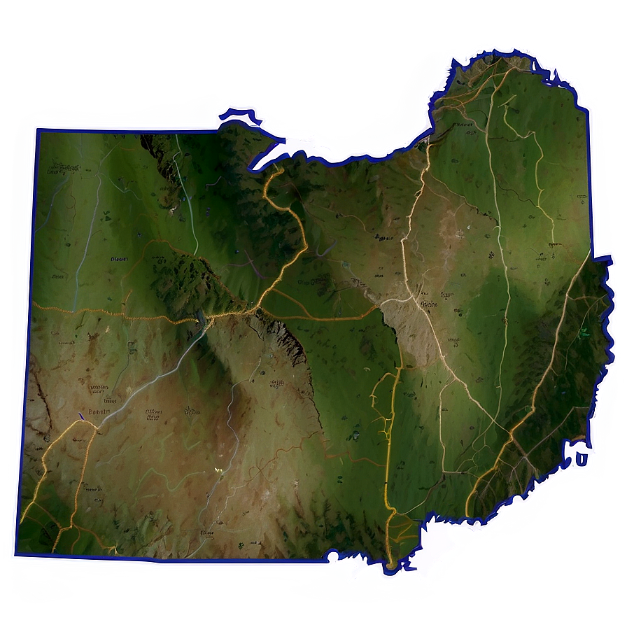 Kansas State Map Png Rcg15 PNG Image