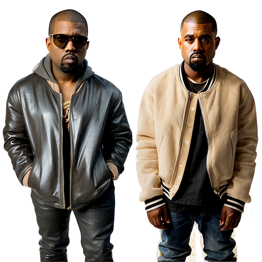 Kanye West Fashion Png Pnm4 PNG Image