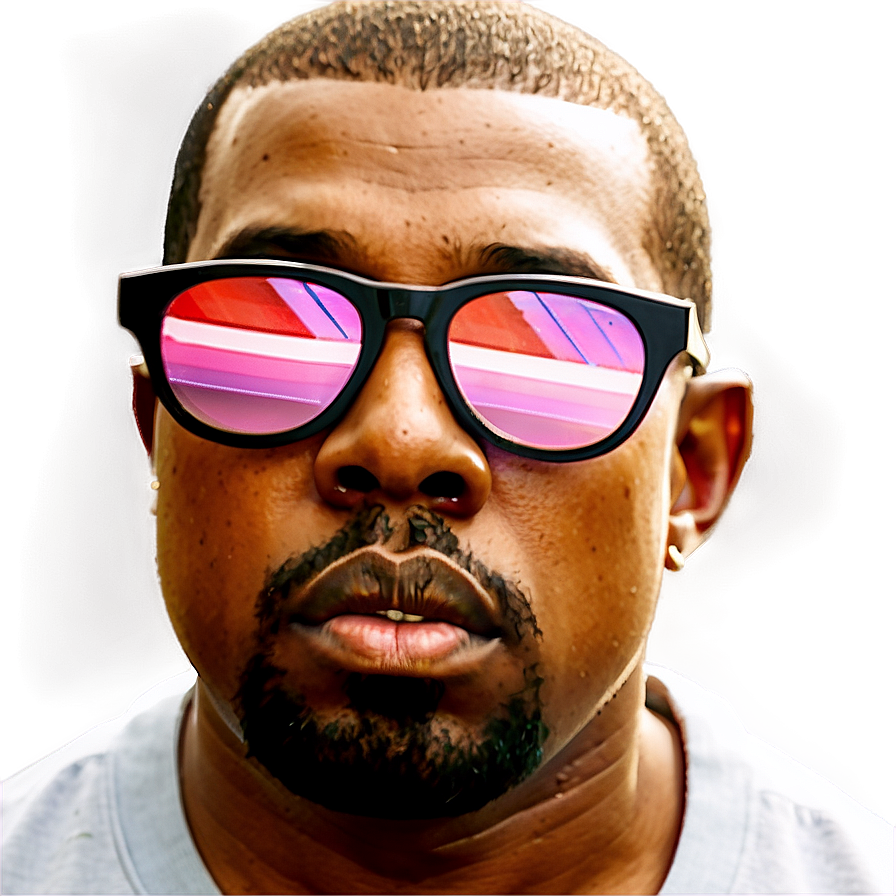 Kanye West Glasses Png 77 PNG Image