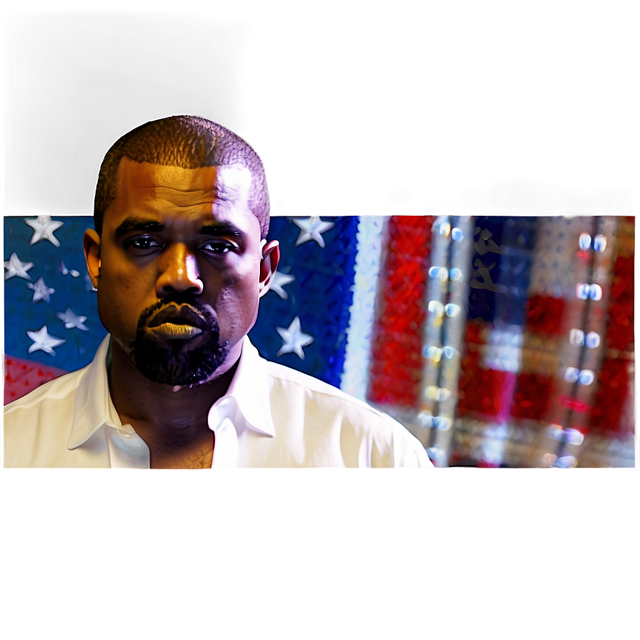 Kanye West Presidential Campaign Png Osn PNG Image