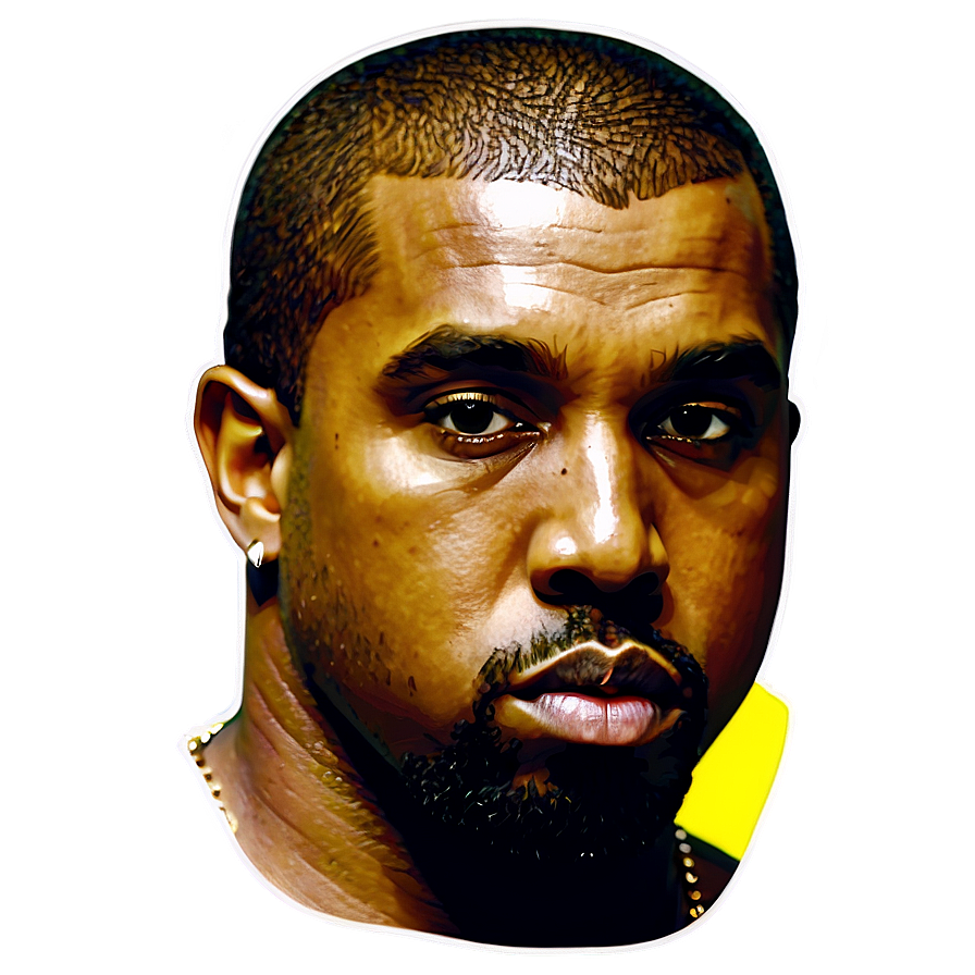 Kanye West Rapper Png Fsm78 PNG Image