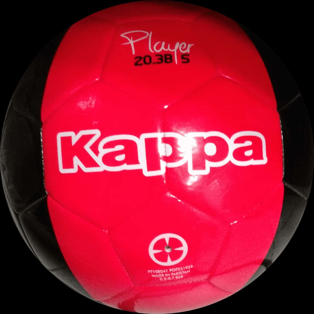 Kappa Football Closeup PNG Image