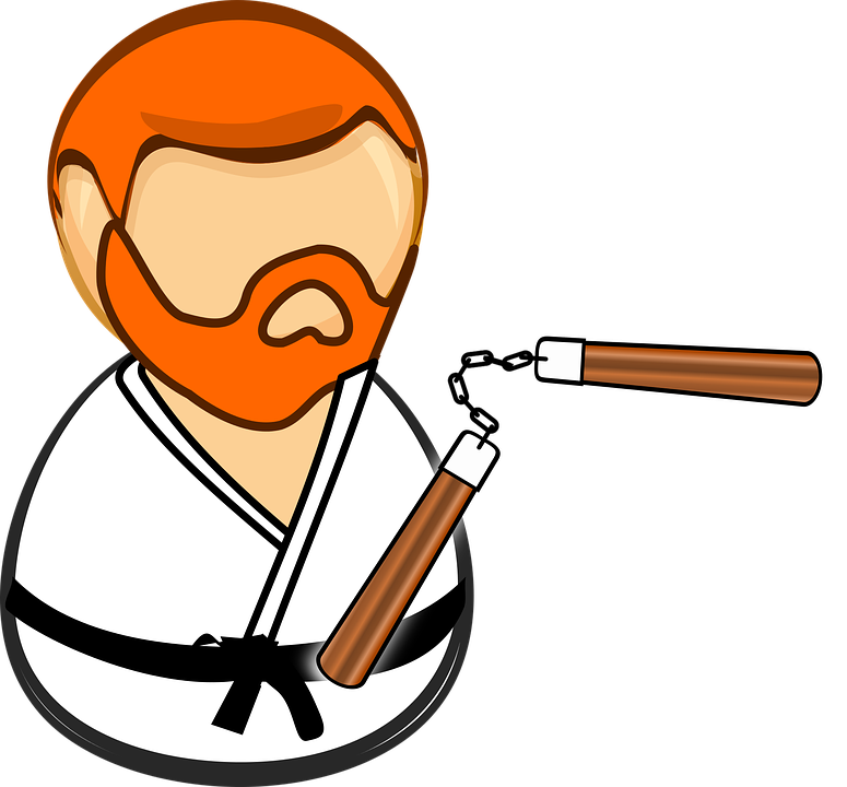 Karate Practitioner Emoji PNG Image