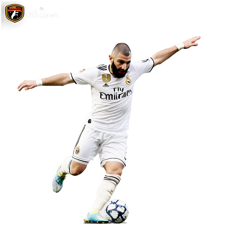 Karim Benzema Legacy Tribute Png Vum PNG Image